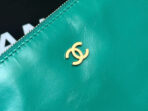 CC HOBO BAG 37 GREEN LAMBSKIN GOLD HARDWARE - Image 10