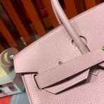 HM BIRKIN 30CM LIGHT PINK   GOLD HARDWARE - Image 4