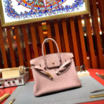 HM BIRKIN 30CM LIGHT PINK   GOLD HARDWARE - Image 2