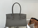 HM SHOULDER BIRKIN 29CM IRON GRAY  SILVER HARDWARE - Image 5