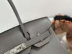 HM SHOULDER BIRKIN 29CM IRON GRAY  SILVER HARDWARE - Image 7