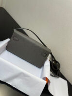 KELLY CLASSIQUE TO GO WALLET  20 IN GREY WITH GOLD HARDWARE - Image 9