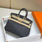 HM BIRKIN 30CM IN BLACK   GOLD HARDWARE
