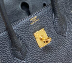 HM BIRKIN 30CM IN BLACK   GOLD HARDWARE - Image 6