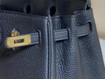 HM BIRKIN 30CM IN BLACK   GOLD HARDWARE - Image 7