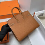 HM BIRKIN 25CM GOLD   SILVER HARDWARE - Image 3