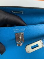 KELLY DANSE 22 EVERCOLOR BLUE IN  GOLD HARDWARE - Image 8