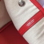 HERM Garden Party 30 Bag In Red Taurillon - Image 5