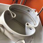 HERM Garden Party 30 Bag In White Taurillon - Image 8