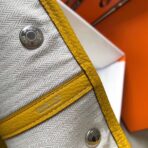 HERM Garden Party 30 Bag In Yellow Taurillon - Image 7