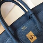 HERM Birkin 25cm Bag In Blue Agate   GHW - Image 5
