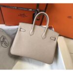 HERM Birkin 25cm Bag In Beige   GHW - Image 3