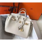 HERM Birkin 25cm Bag In Beton   GHW - Image 2