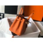 HERM Birkin 25cm Bag In Orange   GHW - Image 5