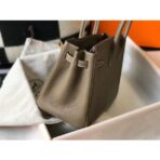 HERM Birkin 25cm Bag In Taupe   GHW - Image 4