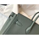 HERM Birkin 25cm Bag In Vert Amande   GHW - Image 5