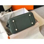 HERM Birkin 25cm Bag In Vert Amande   GHW - Image 6