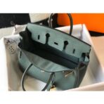 HERM Birkin 25cm Bag In Vert Amande   GHW - Image 8