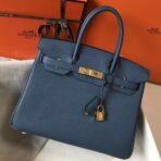 HERM Blue Agate  Birkin 30cm Bag