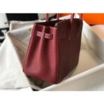 HERM Birkin 30cm Bag In Bordeaux   GHW - Image 4