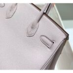 HERM Birkin 30cm Bag In Mauve Pale   PHW - Image 8