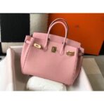 HERM Birkin 30cm Bag In Pink   GHW - Image 4