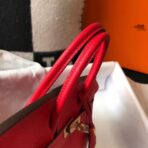 HERM Birkin 30cm Bag In Red   GHW - Image 6