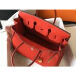 HERM Birkin 30cm Bag In Red   GHW - Image 8