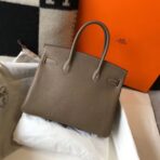 HERM Birkin 30cm Bag In Taupe   GHW - Image 2