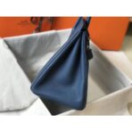 HERM Birkin 35cm Bag In Blue Agate   GHW - Image 3
