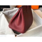 HERM Birkin 35cm Bag In Bordeaux   GHW - Image 3