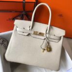 HERM Birkin 35cm Bag In Beton   GHW