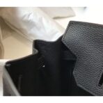 HERM Birkin 35cm Bag In Black   GHW - Image 7