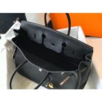HERM Birkin 35cm Bag In Black   GHW - Image 8