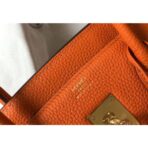 HERM Birkin 35cm Bag In Orange   GHW - Image 7