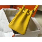 HERM Birkin 35cm Bag In Yellow   GHW - Image 3