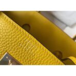 HERM Birkin 35cm Bag In Yellow   GHW - Image 6