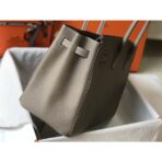 HERM Birkin 35cm Bag In Gris Tourterelle   GHW - Image 6