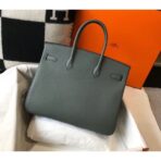 HERM Birkin 35cm Bag In Vert Amande   GHW - Image 2
