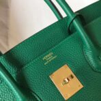 HERM Birkin 35cm Bag In Vert Vertigo   GHW - Image 6