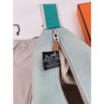 HERM Bride-a-Brac Large Case in Light Green Canvas - Image 8