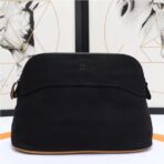 HERM Medium Bolide Travel Case In Black Cotton