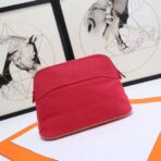 HERM Medium Bolide Travel Case In Red Cotton - Image 2