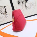 HERM Medium Bolide Travel Case In Red Cotton - Image 3