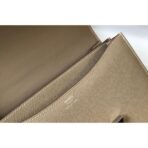 HERM Grey Constance MM 24cm   Bag - Image 5