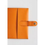 HERM R.M.S Passport Holder in Apricot Evercolor - Image 3