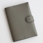 HERM R.M.S Passport Holder in Gris Meyer Evercolor