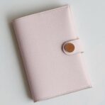 HERM R.M.S Passport Holder in Mauve Pale Evercolor