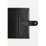HERM R.M.S Passport Holder in Black Evercolor - Image 3