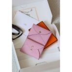 HERM Calvi Duo Card Holder in Mauve Sylvestre - Image 2